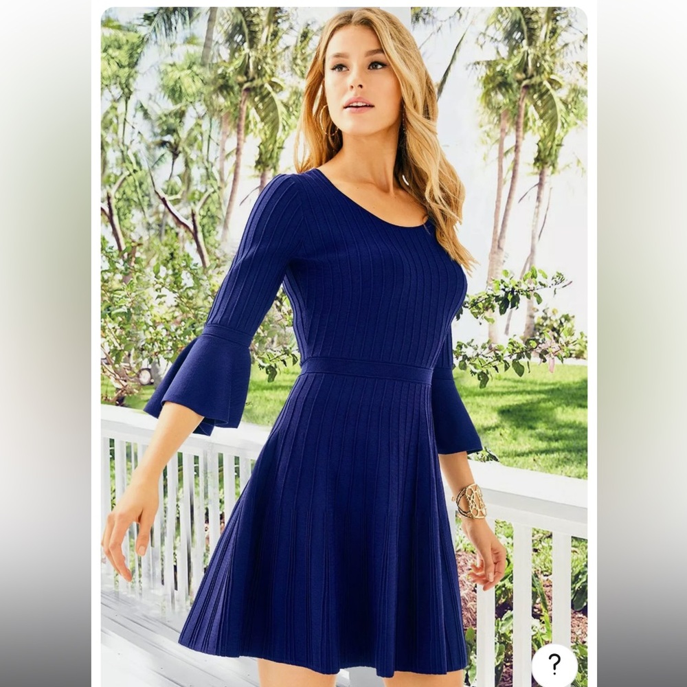 Lily Pulitzer brandi high tide navy XS